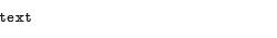 text